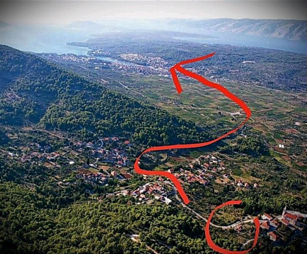 Merlo House Dol Hvar Stari Grad  Eksteriør billede